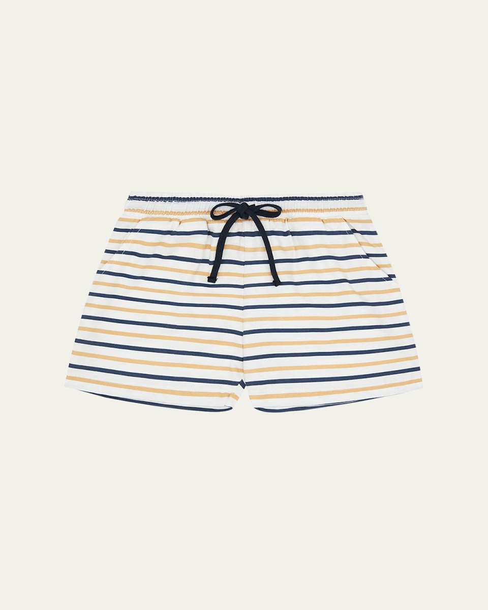 Kid's Organic Cotton Shorts, Size Newborn-6